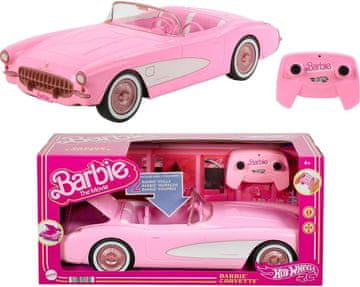 Mattel Hot Wheels RC Barbie Corvette daljinsko vodeni avto iz filma Barbie (HPW40)