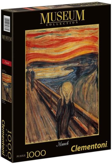 Clementoni Puzzle Munch: 1000 kosov