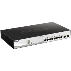 D-Link STIKALO 8-PORT DGS-1210-10MP 10/100/1000 PoE Managed (DGS-1210-10MP/E)