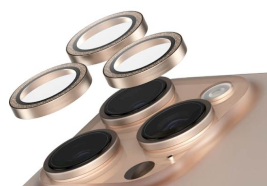 PanzerGlass Safe Kam zaščitno steklo za kamero, za iPhone 16 Pro/16 Pro Max (SAFE95895)