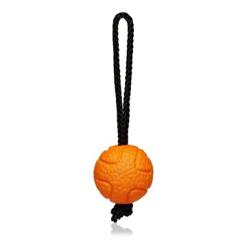 EXPLORER DOG AirBall na vrvi Oranžna 6,5 cm
