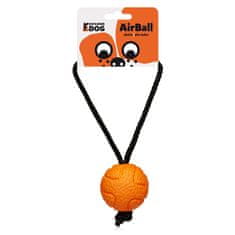EXPLORER DOG AirBall na vrvi Oranžna 6,5 cm