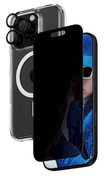 PanzerGlass 3v1 Privacy Bundle za iPhone 16 Pro