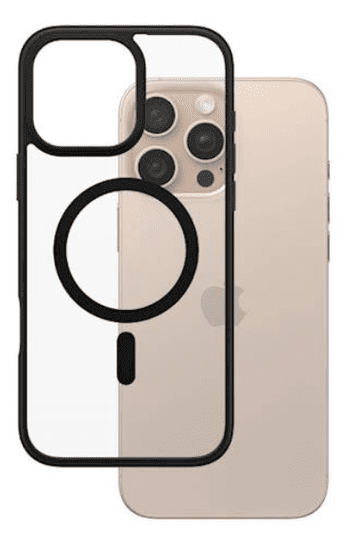 PanzerGlass Hardcase Magsafe ovitek za iPhone 16 Pro Max, črn (1304)