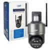 PNI Video nadzorna kamera IP578 4K WiFi zunanja kamera, 10× zoom, IR 40m, CamHi