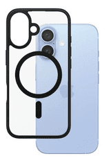 PanzerGlass Hardcase Magsafe ovitek za iPhone 16, črn (1301)