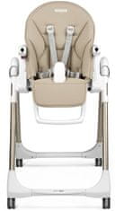 Peg-Perego Prima Pappa Follow me stol za hranjenje, bež/bel