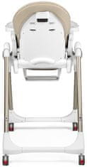 Peg-Perego Prima Pappa Follow me stol za hranjenje, bež/bel