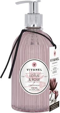 Vivian Gray Tekoče kremno milo Lotus & Rose (Cream Soap) 350 ml
