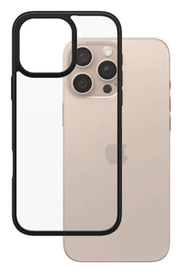 PanzerGlass Hardcase ovitek za iPhone 16 Pro Max, črn (1298)