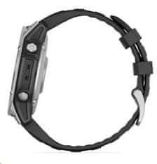 Garmin Fenix E pametna ura, 47mm, črna/srebrna