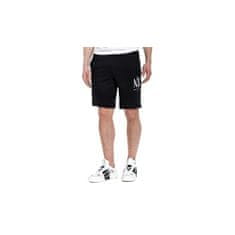 Emporio Armani Hlače črna 188 - 193 cm/XXL Bermuda