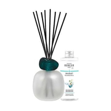 Maison Berger Paris Darilni set aroma difuzor Mineral Frosted + polnilo Blue Seduction 180 ml
