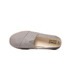 Toms Espadrilje siva 43 EU Recycled Cotton