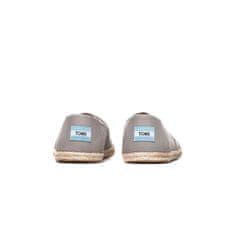 Toms Espadrilje siva 43 EU Recycled Cotton