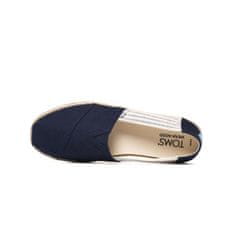 Toms Espadrilje mornarsko modra 42 EU Recycled Cotton Stripes