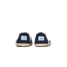 Toms Espadrilje mornarsko modra 42 EU Recycled Cotton Stripes