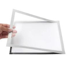 HOME & MARKER® Komplet okvirjev za fotografije, ki se prilegajo vsakemu dekorju (5 kosov) | FRAMEMAG Srebrna