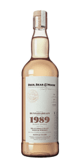 deer-bear Škotski Whisky Deer, Bear & Moose Bunnahabhain 1989 0,7 l