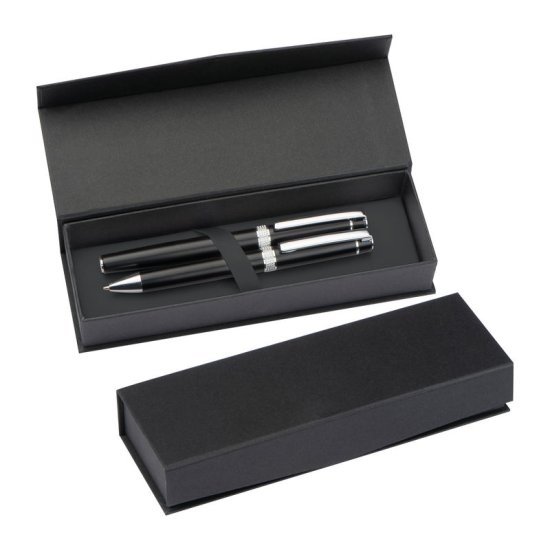 A DESIGN Elegantni pisarniški set z aluminijastima pisaloma v darilni škatli Karlovac