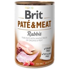 Brit Paté in meso zajca v pločevinki 400g