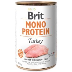 Brit Dog Kons Mono Protein Turkey 400g