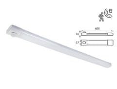 Ideus LED linearna svetilka 60cm 18W 4000K 2410lm IP20 s senzorjem 