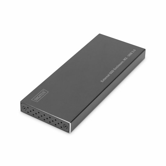 Digitus ohišje SSD USB 3.0 M.2 SATA črno DA-71111