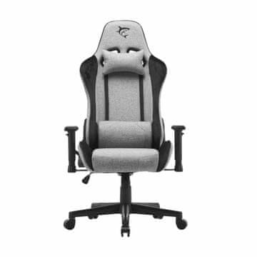 White Shark gaming stol IMOLA sivo/črn