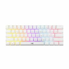 Baracuda tipkovnica USB bela/rdeča mehanska stikala gaming BGK-03211 DOLPHI