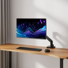 ACT AC8340 nosilec za monitor Office Premium s plinsko vzmetjo 17"-49"