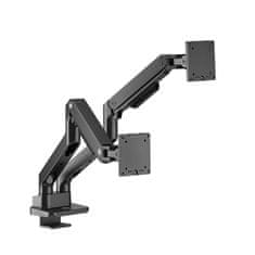 ACT AC8342 dvojna roka za monitor Office Premium s plinsko vzmetjo 17" - 35"
