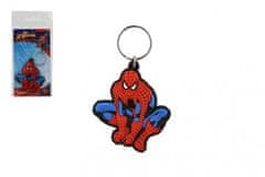 MARVEL Ključavnica / obesek za ključe Spiderman sedeča guma 6cm