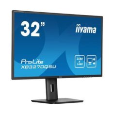 iiyama Monitor 80 cm (31,5) XB3270QSU-B1 2560x1440 100Hz IPS 3ms 2xHDMI DisplayPort 3xUSB3.2 Pivot Zvočniki sRGB100% AdaptiveSync ProLite