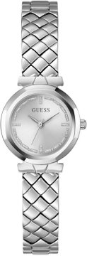 Guess Ladies Silver Tone Analog Watch GW0839L4
