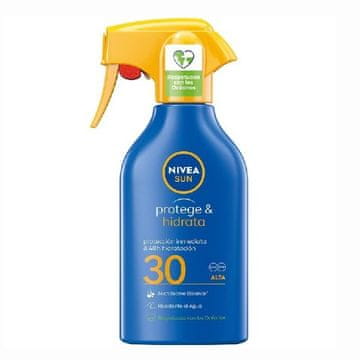 Nivea Vlažilno pršilo za zaščito pred soncem SPF 30 Sun (Protect & Moisture Spray) 270 ml