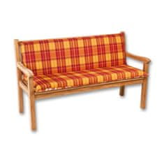 AZURO  Blazina za klop COUNTRY 140×49+41×8 cm