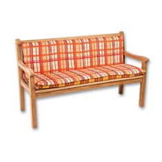 AZURO  Blazina za klop COUNTRY 140×49+41×8 cm