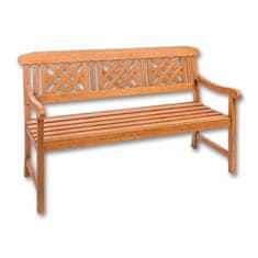 MTF ORLANDO – sedežna klop z naslonom za hrbet 63x146x87 cm
