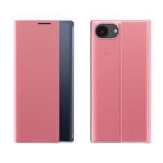 MG Sleep Case knjižni ovitek za iPhone 16e, roza