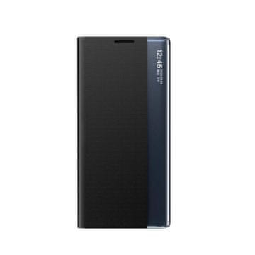 MG Sleep Case knjižni ovitek za Samsung Galaxy S25 Edge, črna