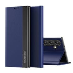 MG Sleep Case Pro knjižni ovitek za Samsung Galaxy S25 Edge, modro