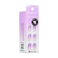 KISS Samolepilni žeblji IMPRESS Color Nails (Take A Chance) 30 kos