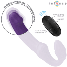 Intense STRAP-ON Intense Fun Jill Remote Control Purple