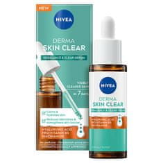 Nivea Obnovitveni in globinsko vlažilni serum Derma Skin Clear 30 ml