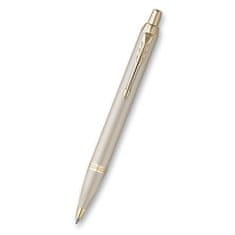 Parker IM Monochrome Champagne DUO komplet nalivnega in pisalnega peresa