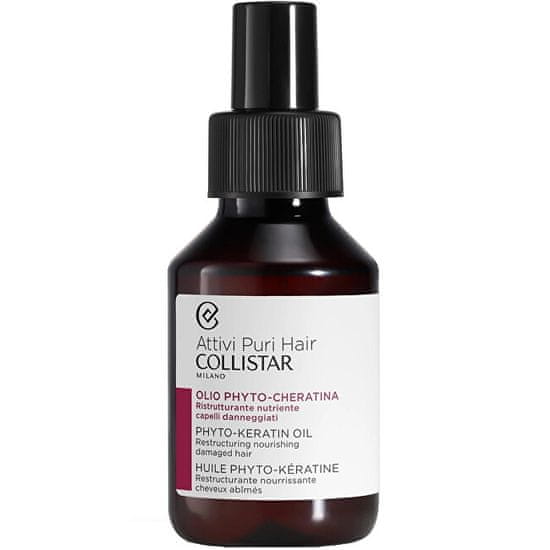 Collistar Hranilno olje za poškodovane lase s fitokeratinom (Restructuring Nourishing Hair Oil) 100 ml