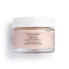 Revolution Skincare Razstrupljevalna maska iz rožnate gline (Detoxifying Pink Clay Mask) 50 ml