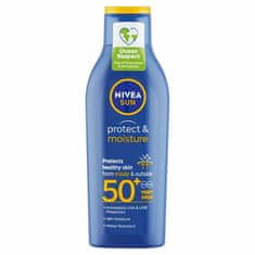 Nivea Vlažilni losjon za sončenje SPF 50 Sun (zaščitni in vlažilni losjon) 200 ml