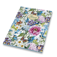 Pigna 3-krat prepognjena Nature Flowers A4, mešanica motivov